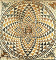 Mozaiek vloer uit de 2e eeuw AD