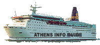 Ferry to Athens