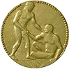 1924 Parijs medaille