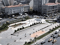 Het vernieuwde Omonia plein