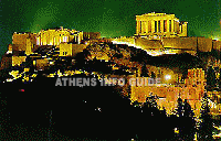 The light and sound show that used to be on the Acropolis