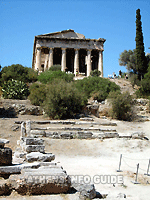 De Tempel van Hephaistos ook gekend als het Hephaiston en het Thisseion