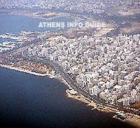 Piraeus is both a busy passenger and freight harbor