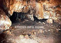 Part of the Profitis Ilias Cave